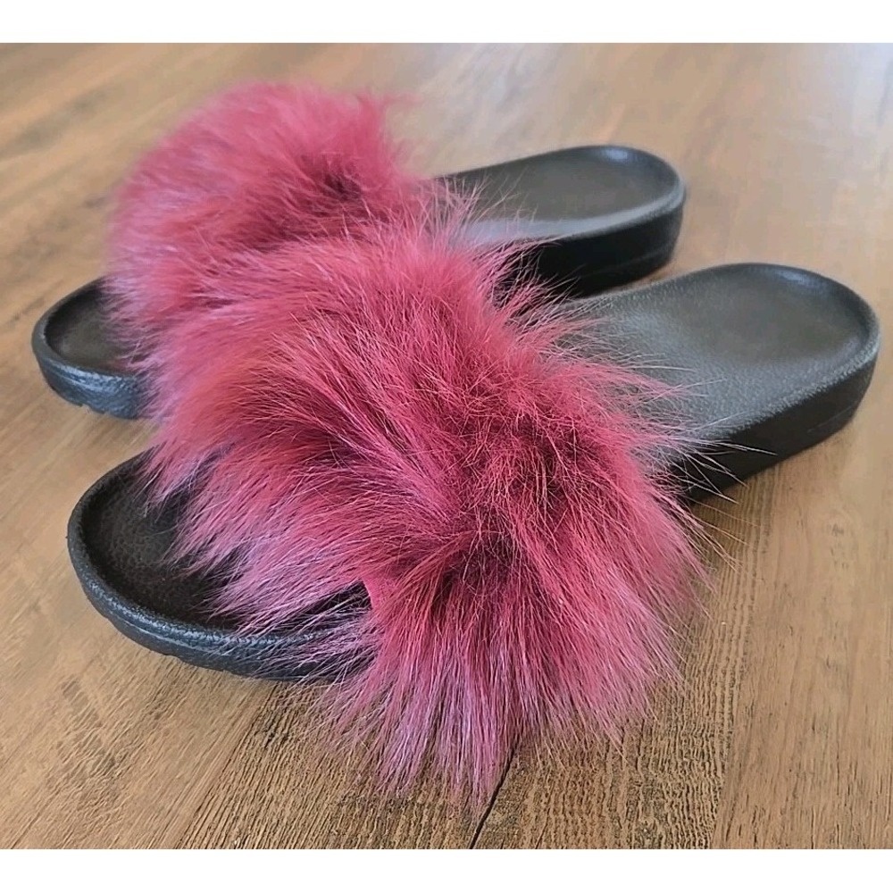 UGG Women's Royale Slides/Sandals Treadlite Sole Burgundy RARE 1018875 US6 NWOB